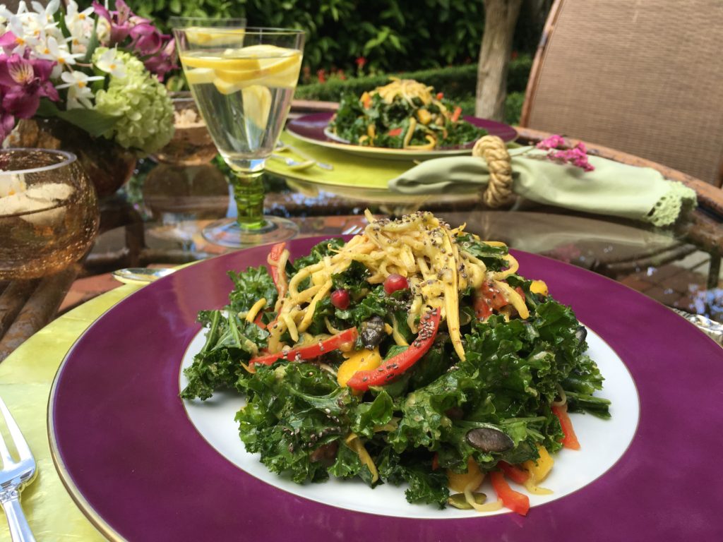 Tropical Kale Salad