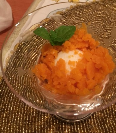 Pumpkin Granita