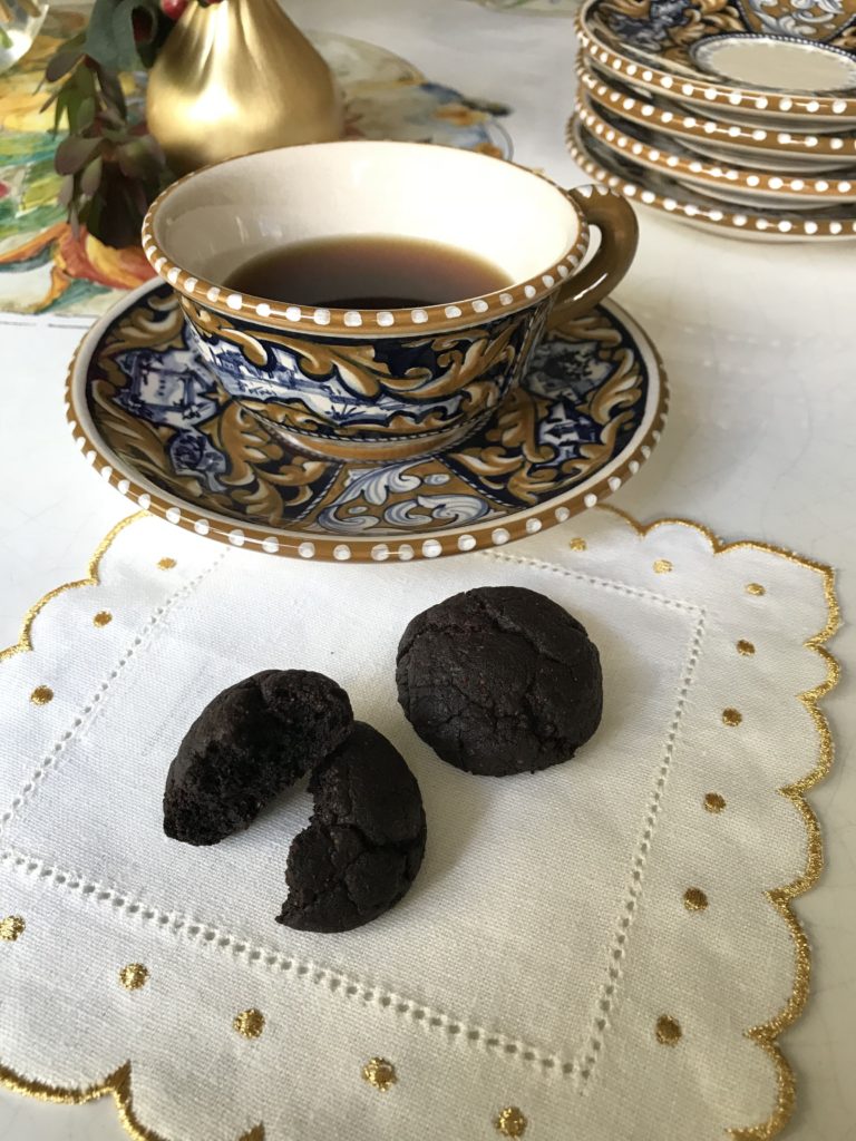 Vegan Chocolate Brownie Cookies