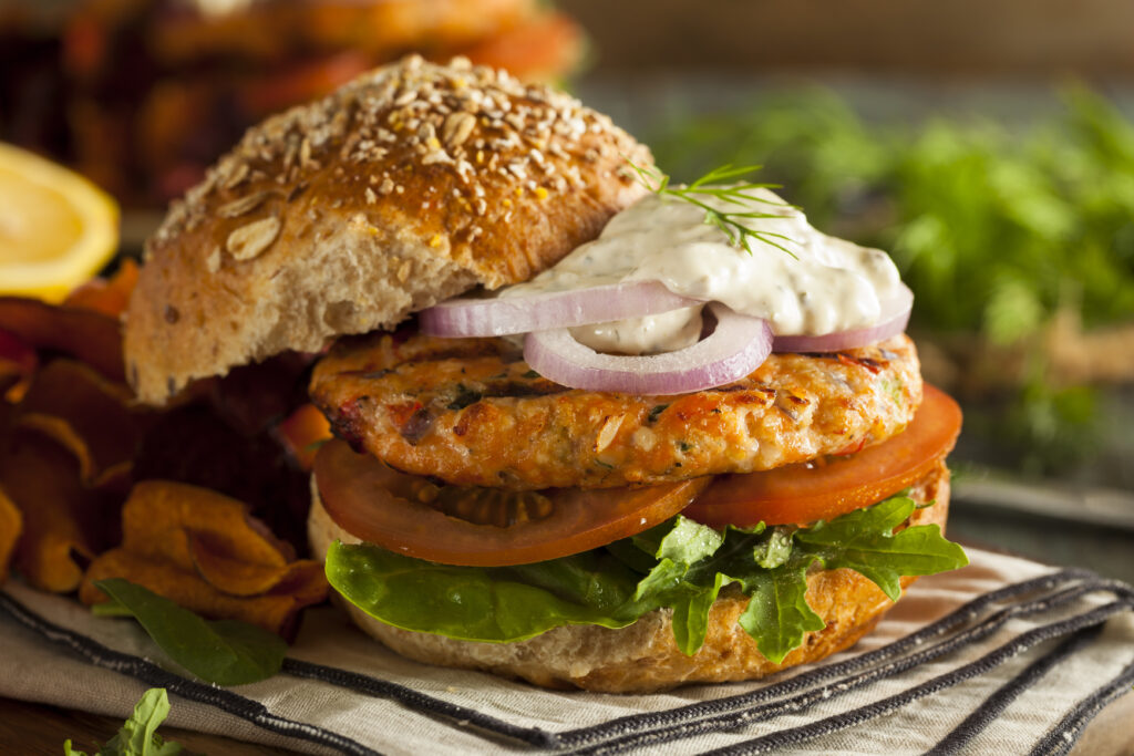 Salmon Burger