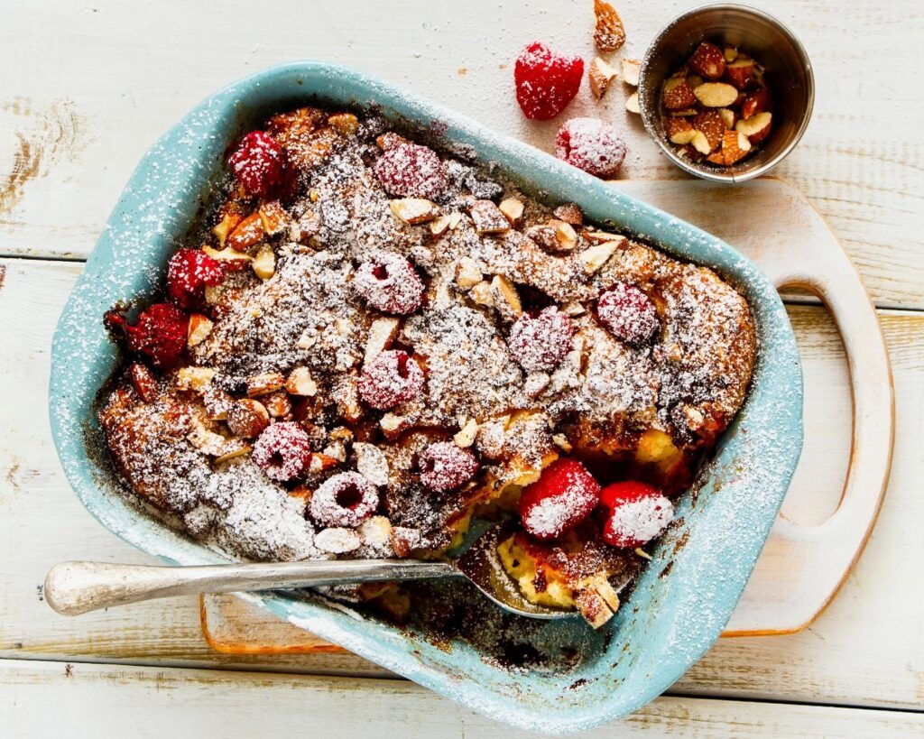 Berry-Berry Christmas French Toast Casserole