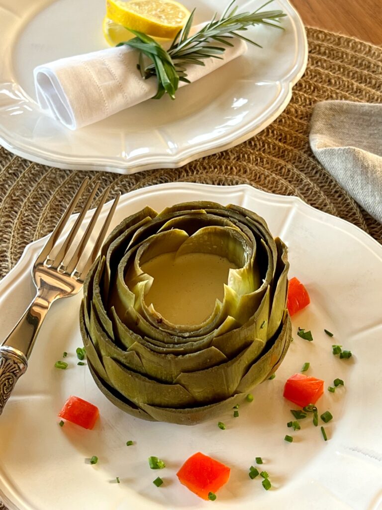 Chez Jean-Pierre’s Fresh Artichoke Vinaigrette