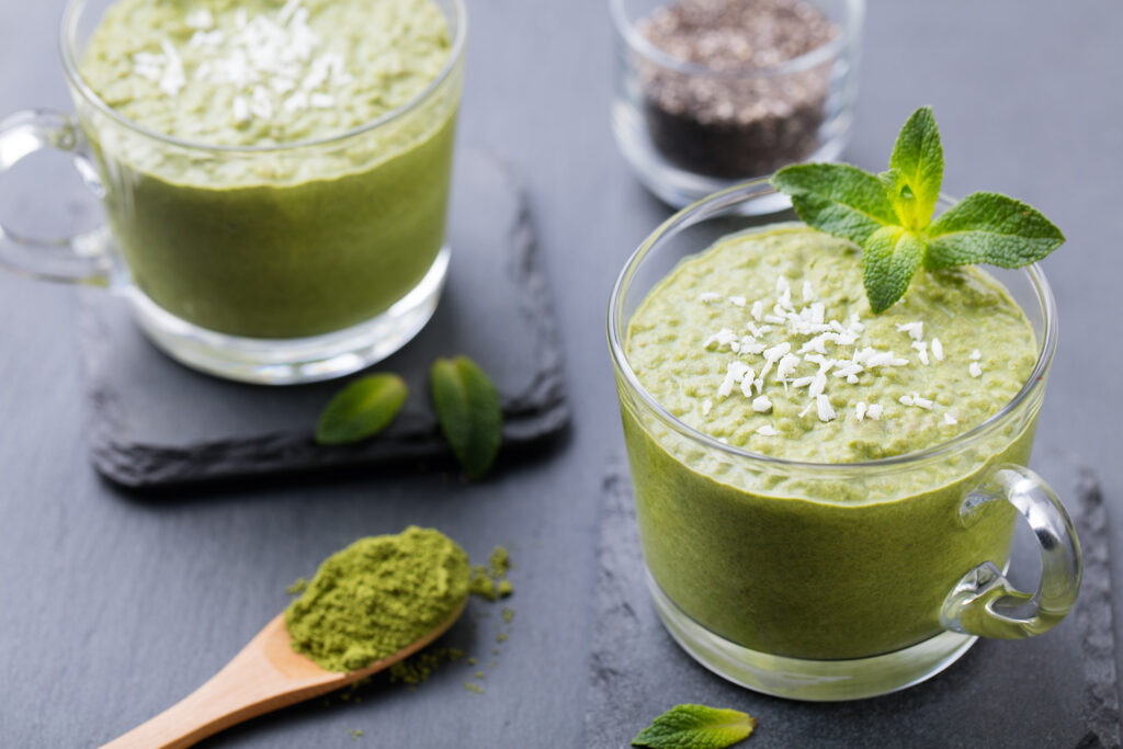 Matcha Chia Pudding